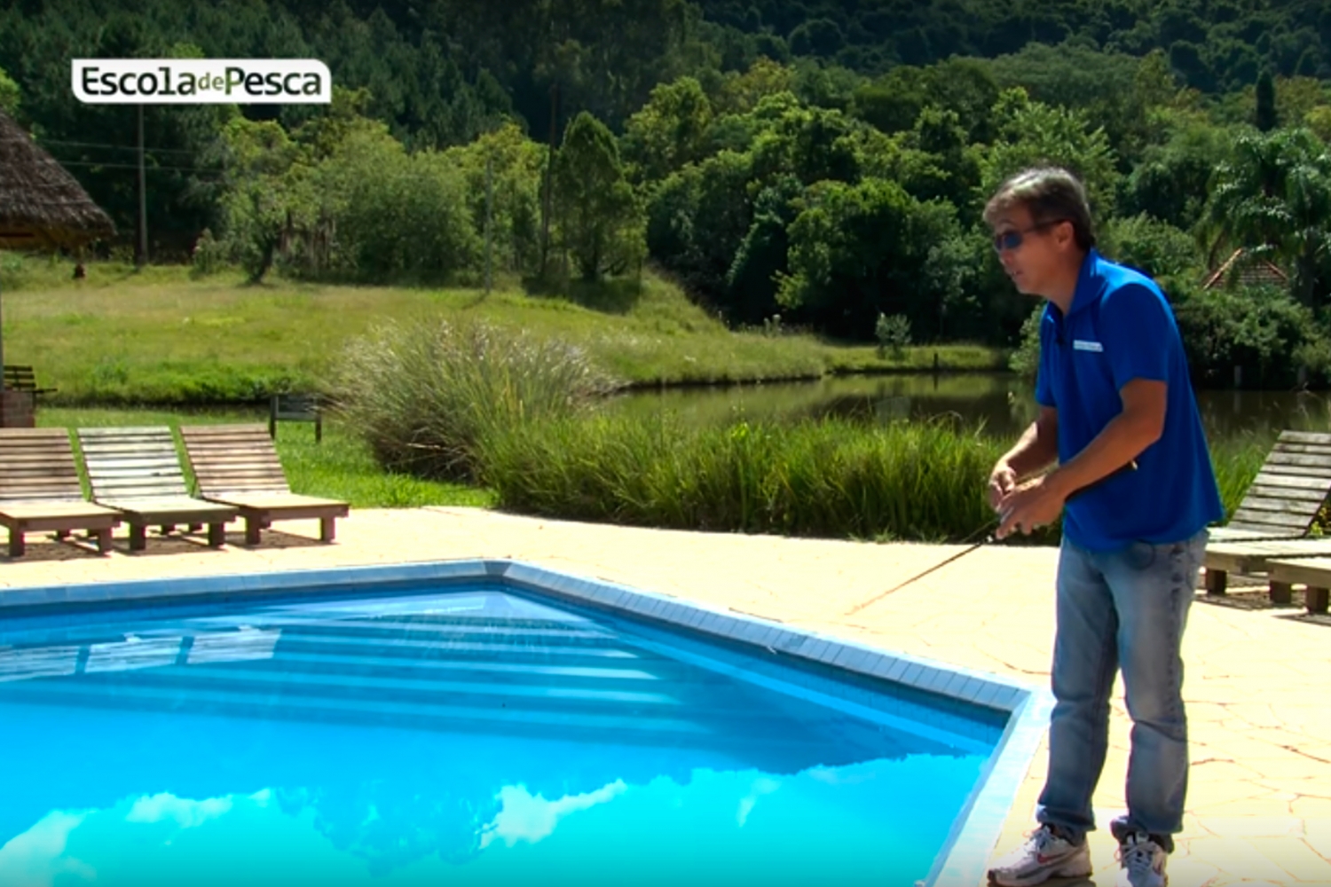 Nelson Nakamura teaches you how to fish a Peacockbass with the Magic S - FISH TV - At the fishing school, Nelson Nakamura shows the action of a surface lure the Magic Stick Nelson Nakamura teaches you how to fish a Peacockbass with the Magic S - FISH TV - At the fishing school, Nelson Nakamura shows the action of a surface lure the Magic Stick